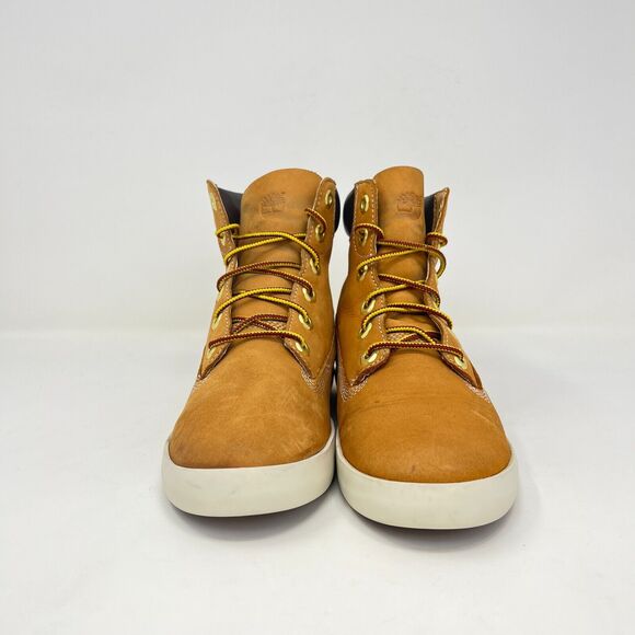 Timberland Flannery Brown Wheat High Top Chukka Boots Shoes Women's Size 7 - Picture 3 of 10